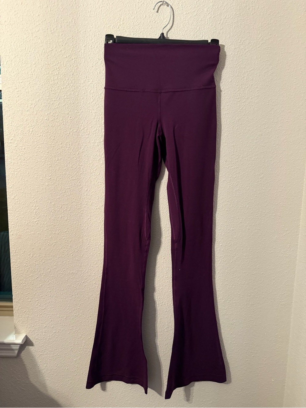 lululemon athletica Plum Flare Yoga Pants